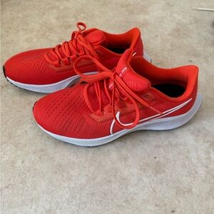 Nike Orange Pegasus 38 Running Sneakers